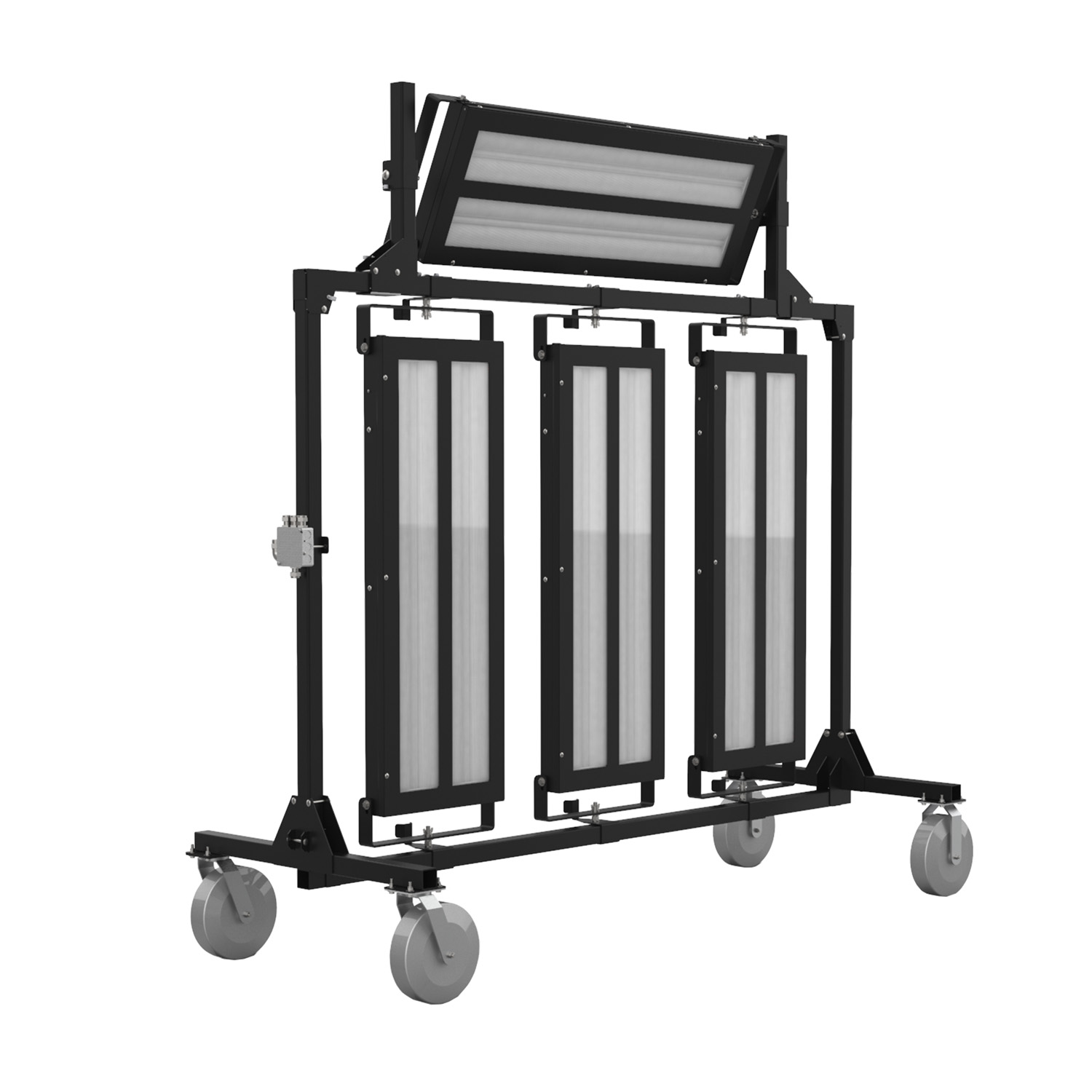 INSPECTION LIGHT CART Mobile carts for mounting and positioning inspection lighting INSPECTION LIGHT CART Mobile carts for mounting and positioning inspection lighting