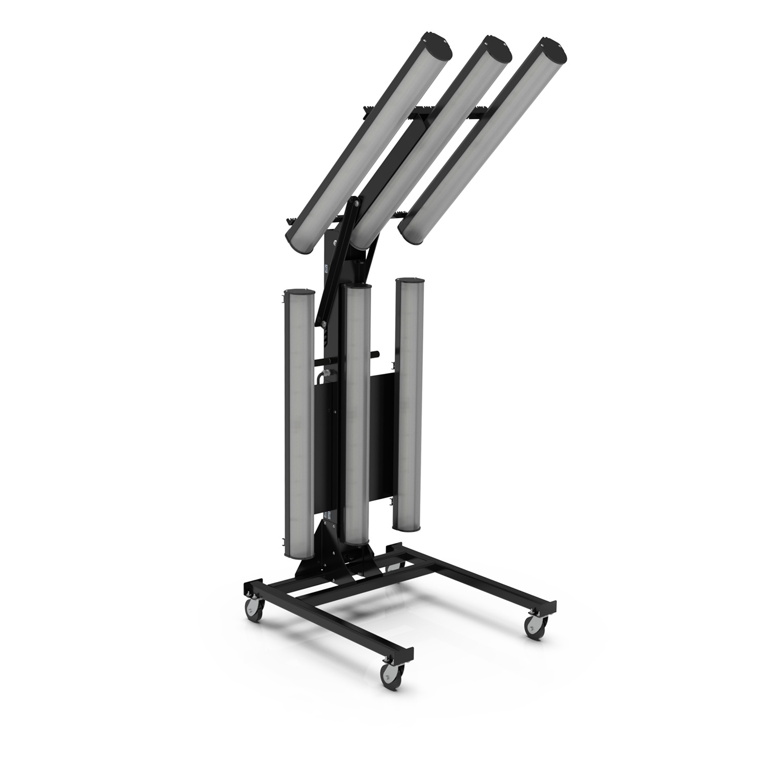 INSPECTION LIGHT CART Mobile carts for mounting and positioning inspection lighting INSPECTION LIGHT CART Mobile carts for mounting and positioning inspection lighting