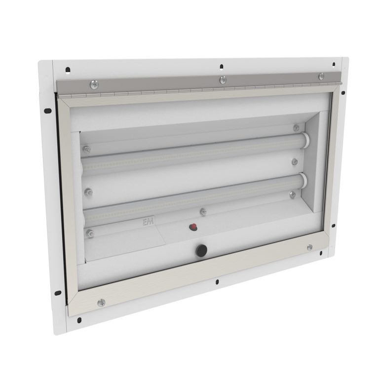 LE485 2FT Front Access Industrial LED Paint Booth Light Fixture - 2Ft